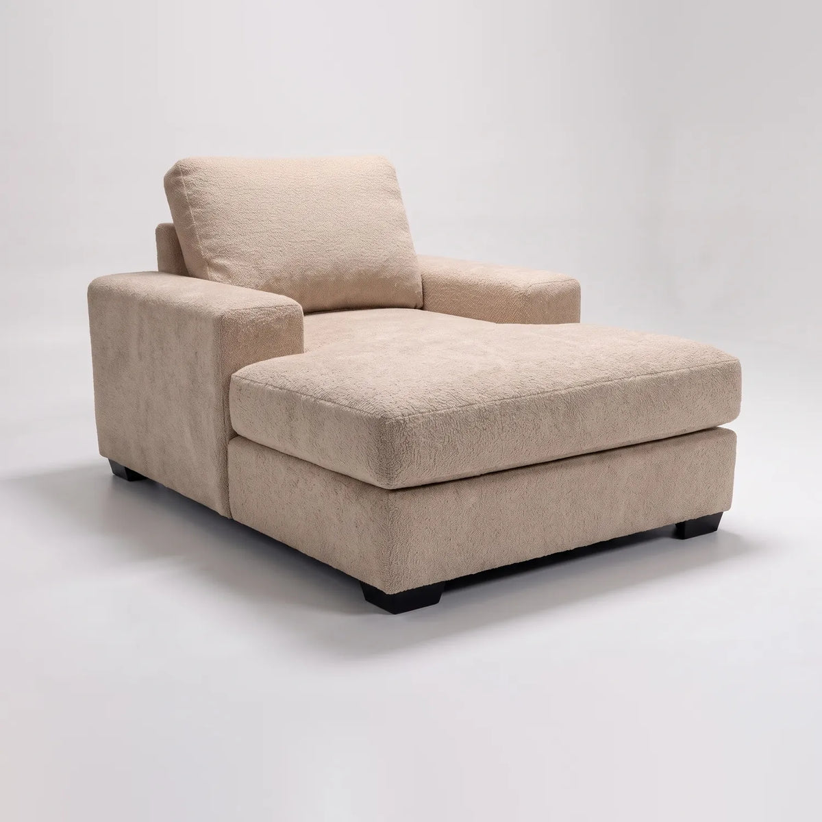 Chaise Lounger - Cuddle Natural - studio photo on white #vera_main