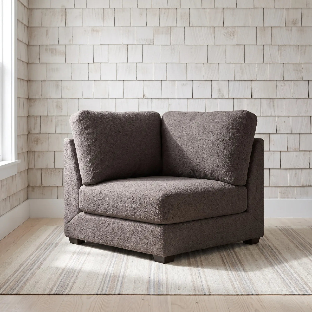 Corner - Cuddle Charcoal Modular - hero