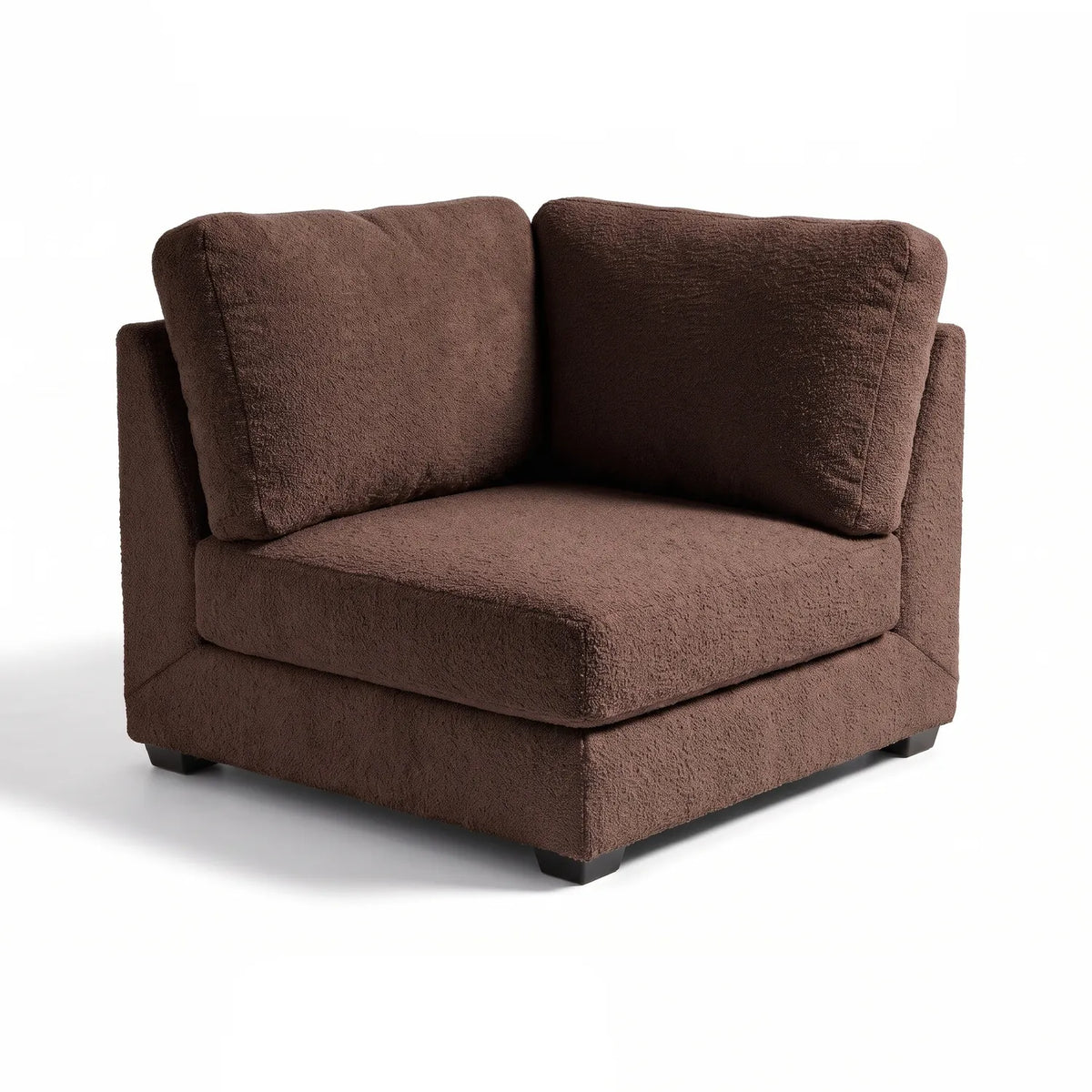 Corner - Cuddle Chocolate Modular - studio photo on white #vera_main