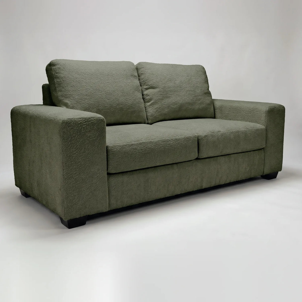 Loveseat - Cuddle Moss - studio photo on white #vera_main