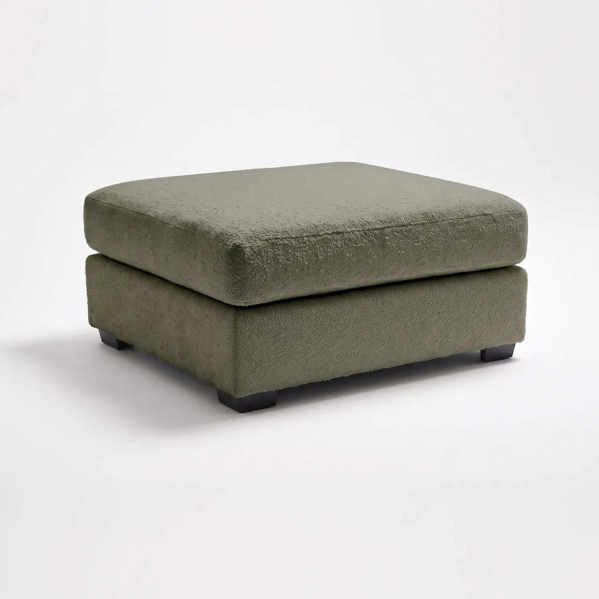 Ottoman - Cuddle Moss Modular - studio photo on white #Size_31" × 38" #vera_main
