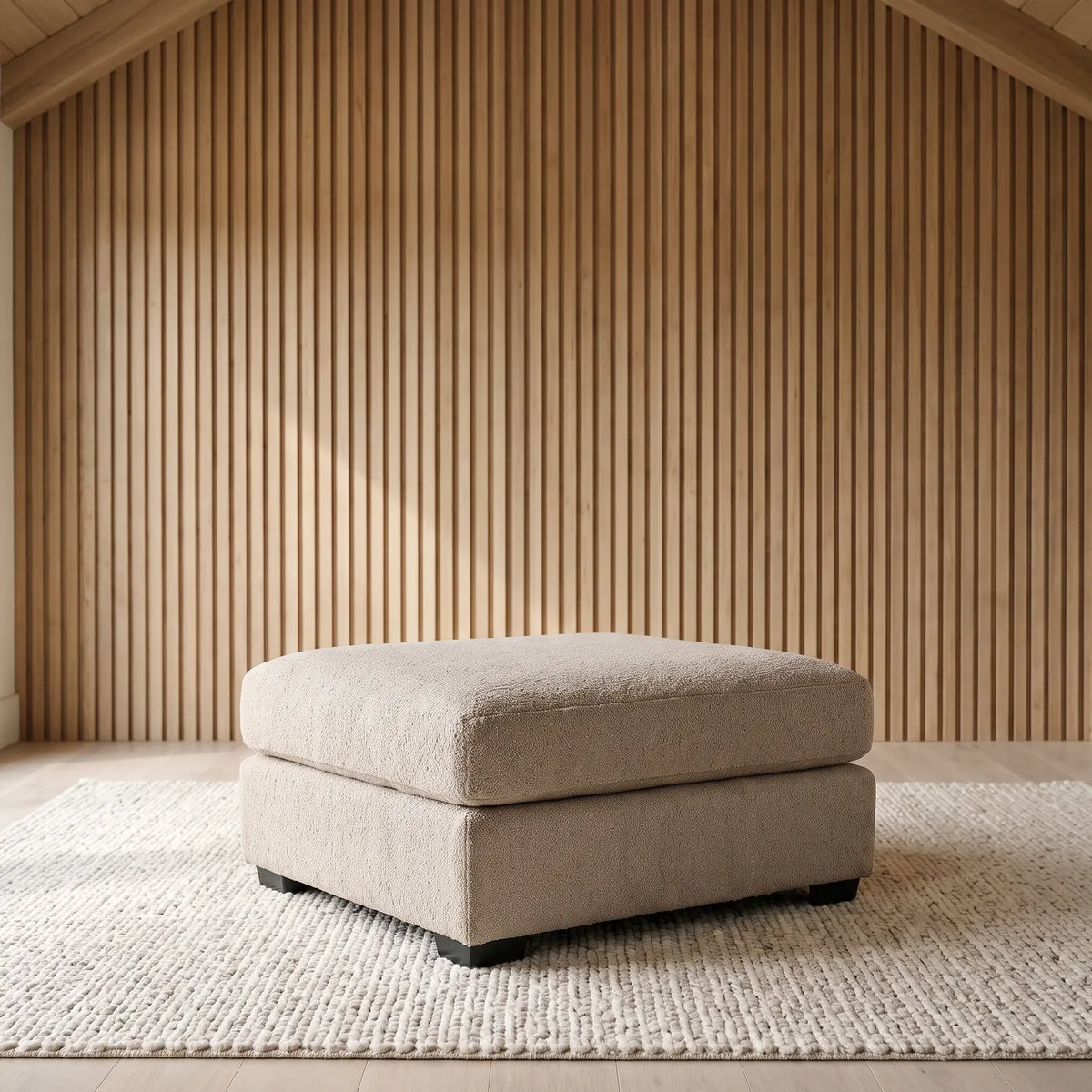Ottoman - Cuddle Natural Modular - hero #Size_31" × 38"
