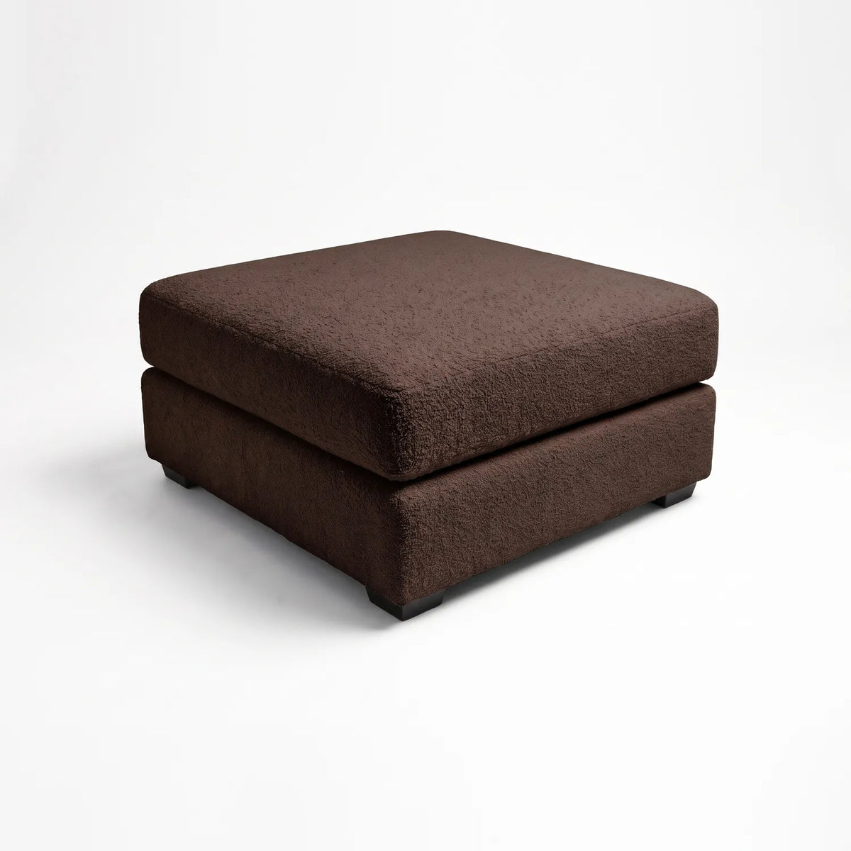 Ottoman - Cuddle Umber Modular - studio photo on white #Size_31" × 31"