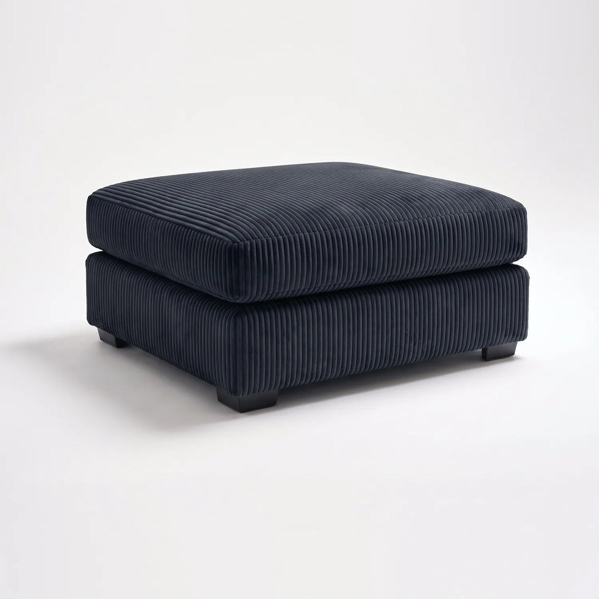 Ottoman - Mini Minky Midnight Modular - studio photo on white #Size_31" × 38" #vera_main