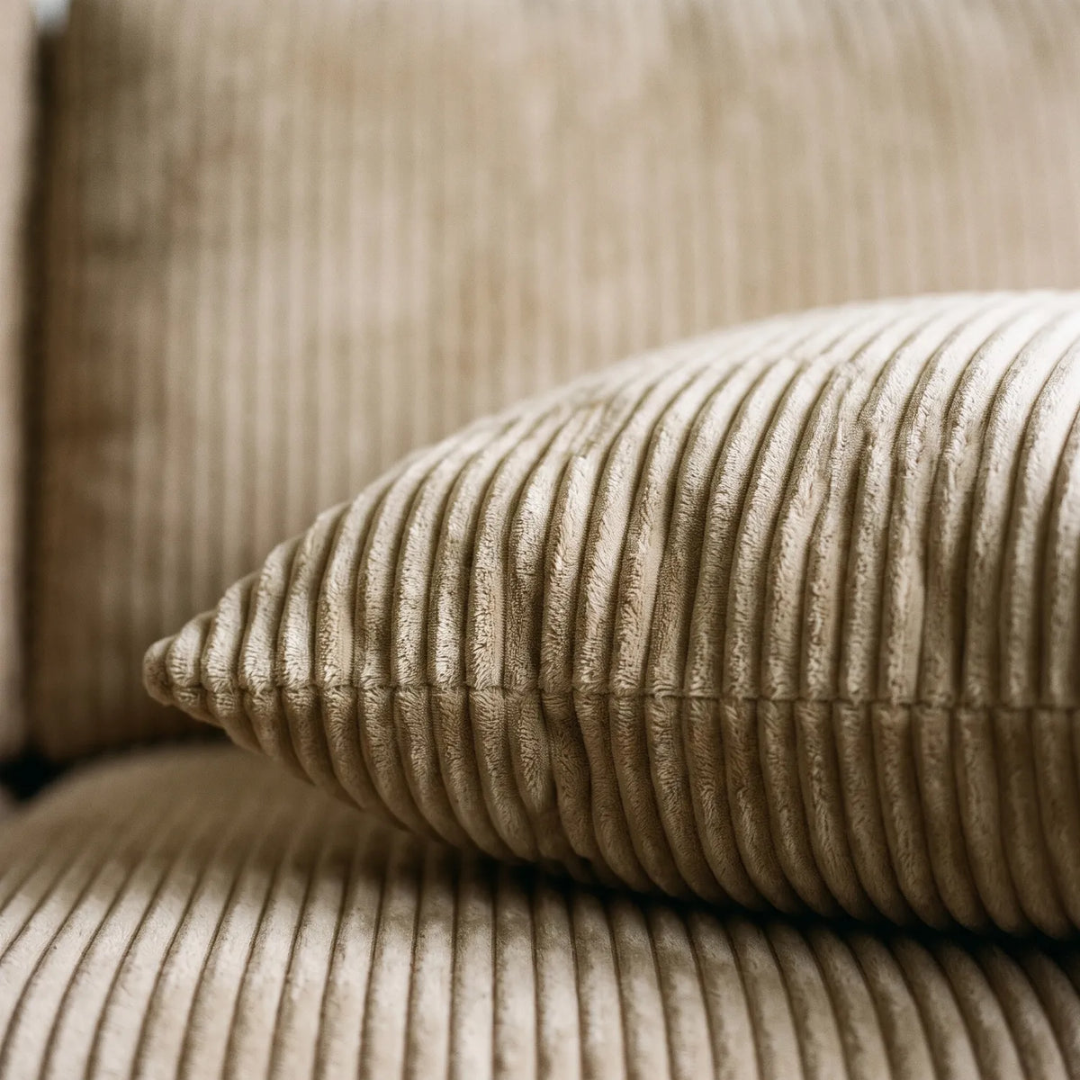 Corner - Mini Minky Toast Modular - pillow closeup #vera_cushion