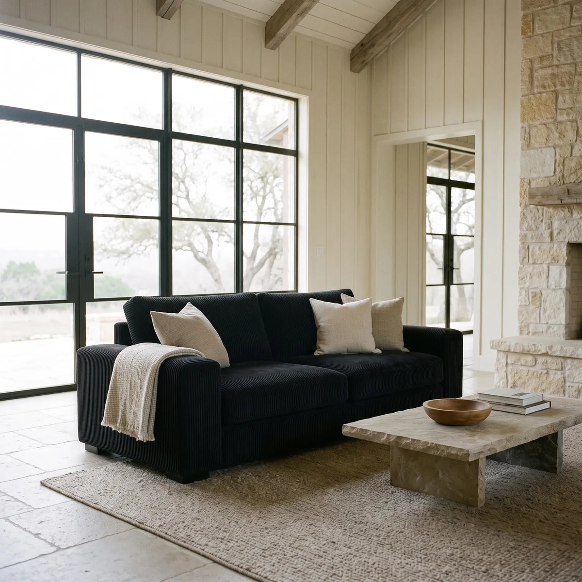 Sofa - Mini Minky Onyx - hero