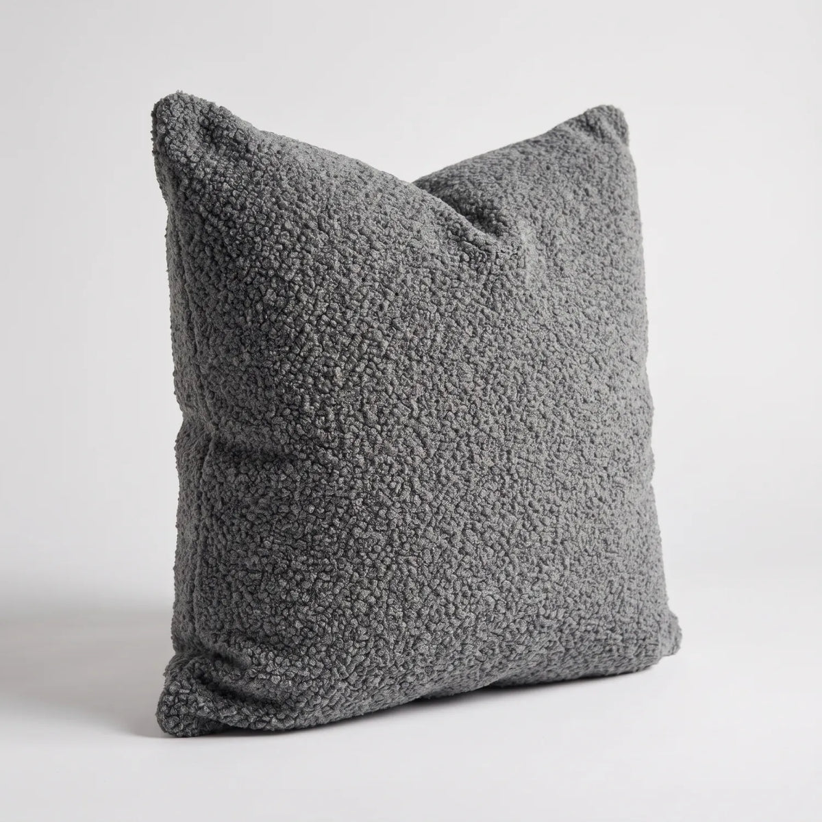Throw Pillow - Cuddle Charcoal - studio photo on white #Size_24" #vera_main
