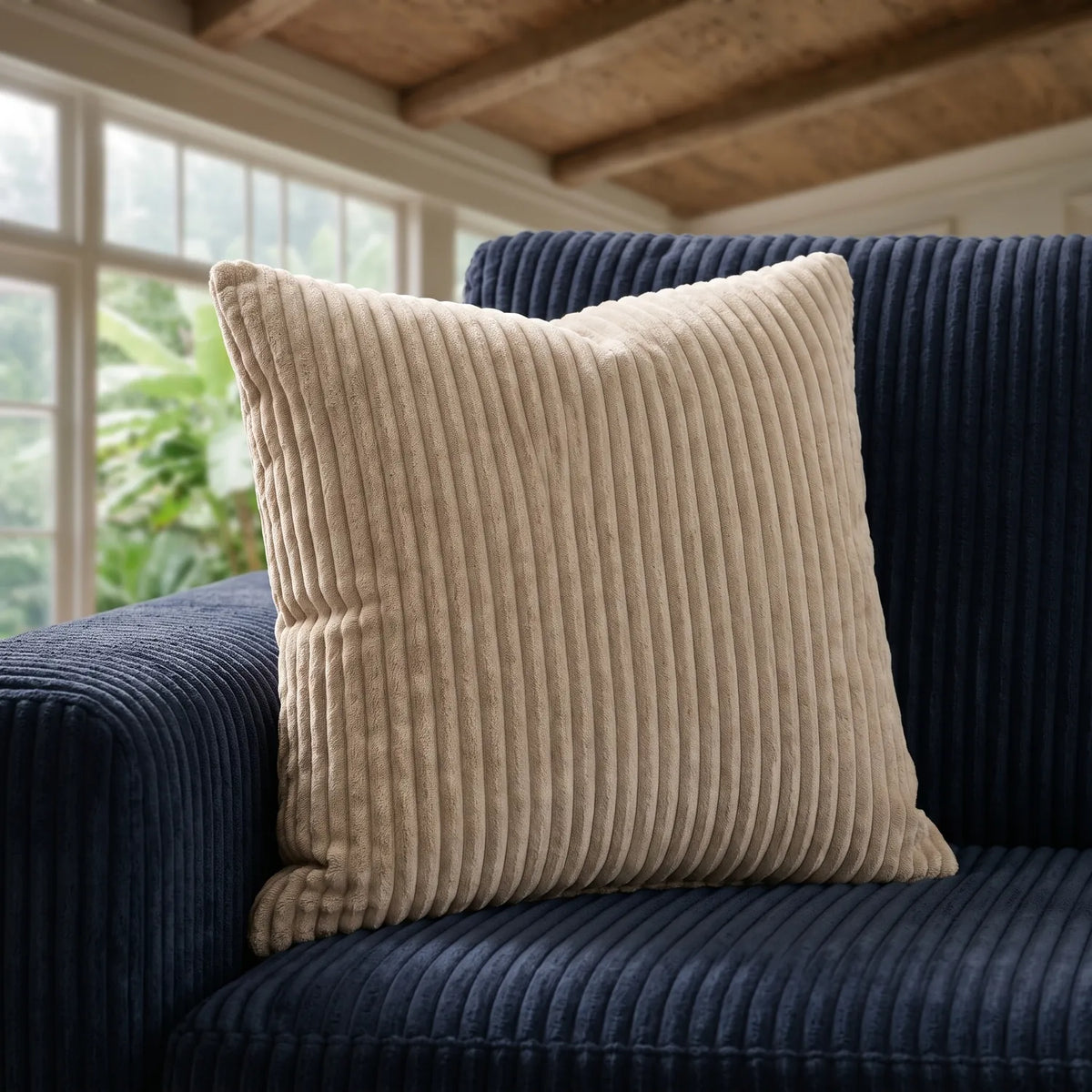 Throw Pillow - Mini Minky Cream - hero #Size_18"