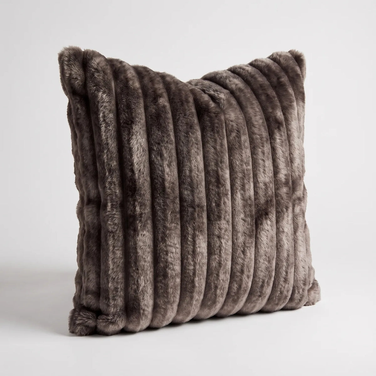 Throw Pillow - Minky Mocha - studio photo on white #Size_24" #vera_main