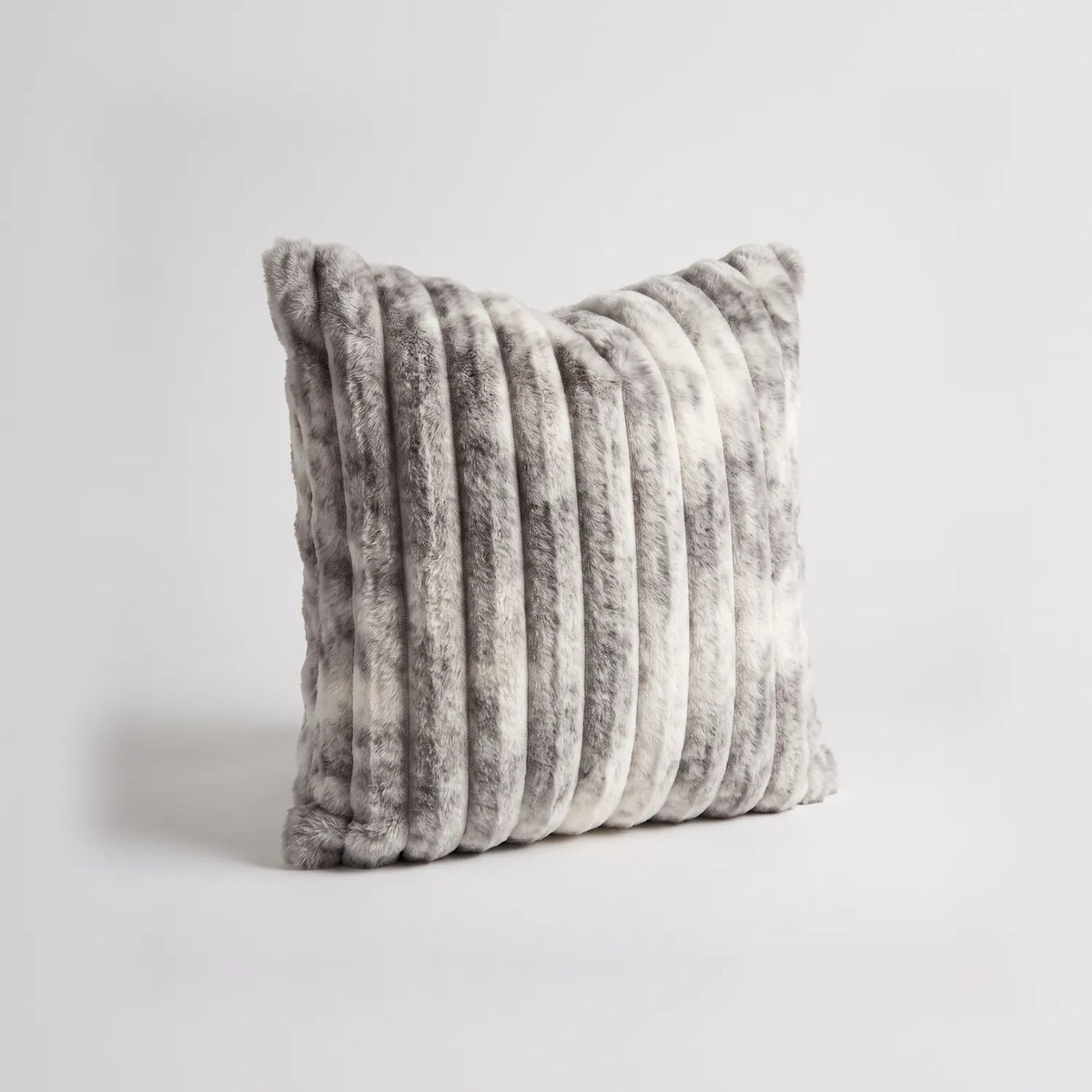 Throw Pillow - Minky Stone - studio photo on white #Size_18"