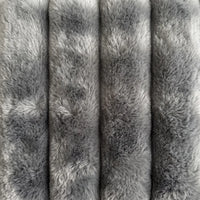 Minky Charcoal fabric swatch