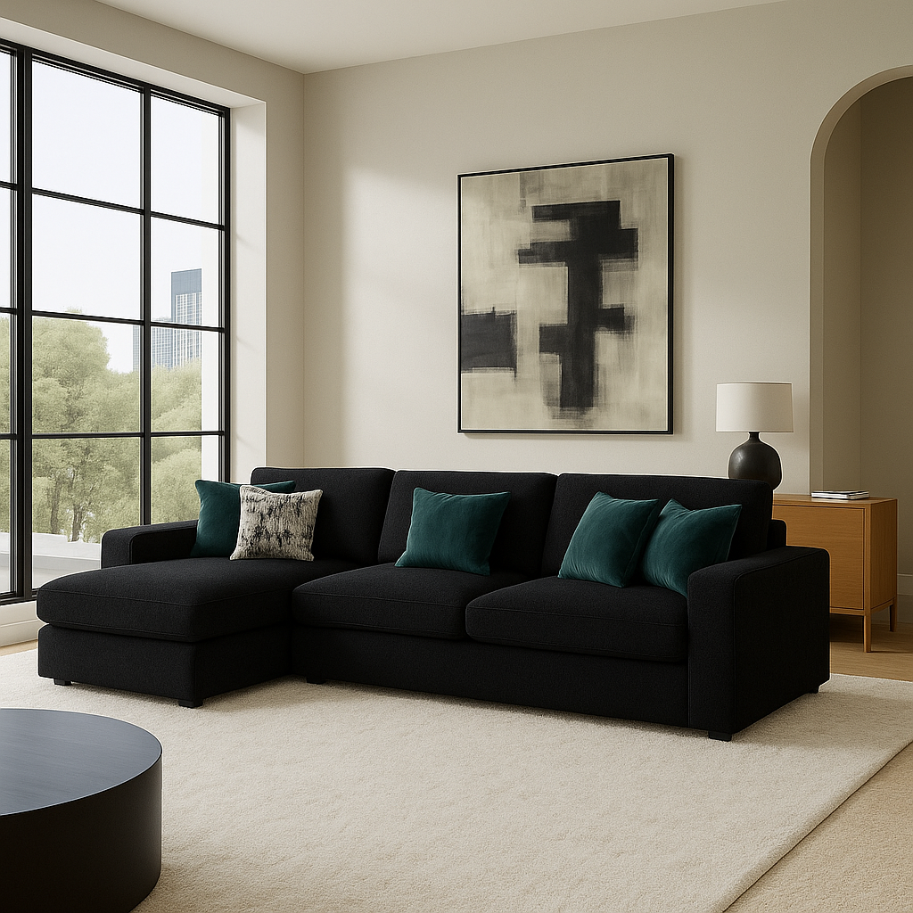 Cuddle Two-Piece Chaise Sectional