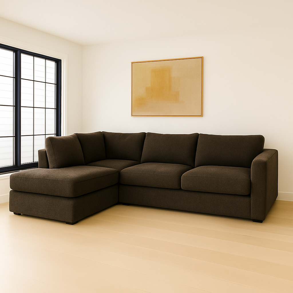Cuddle Umber Veylo Two-Piece Sectional