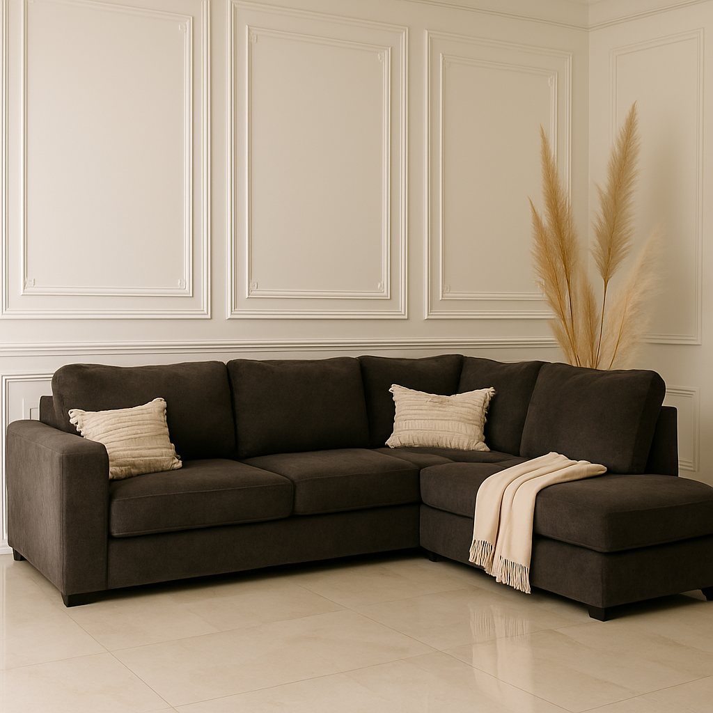 Cuddle Umber Veylo Two-Piece Sectional