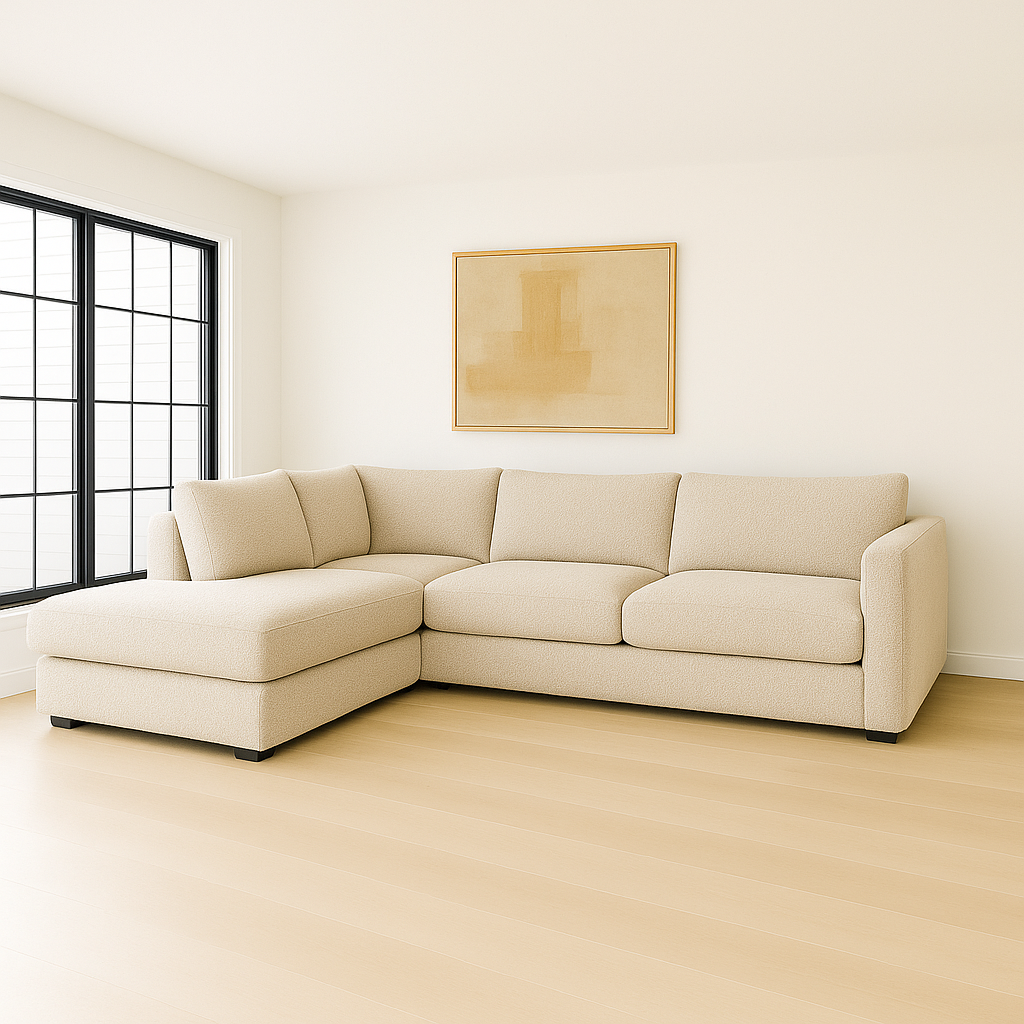 Cuddle Natural Veylo Two-Piece Sectional