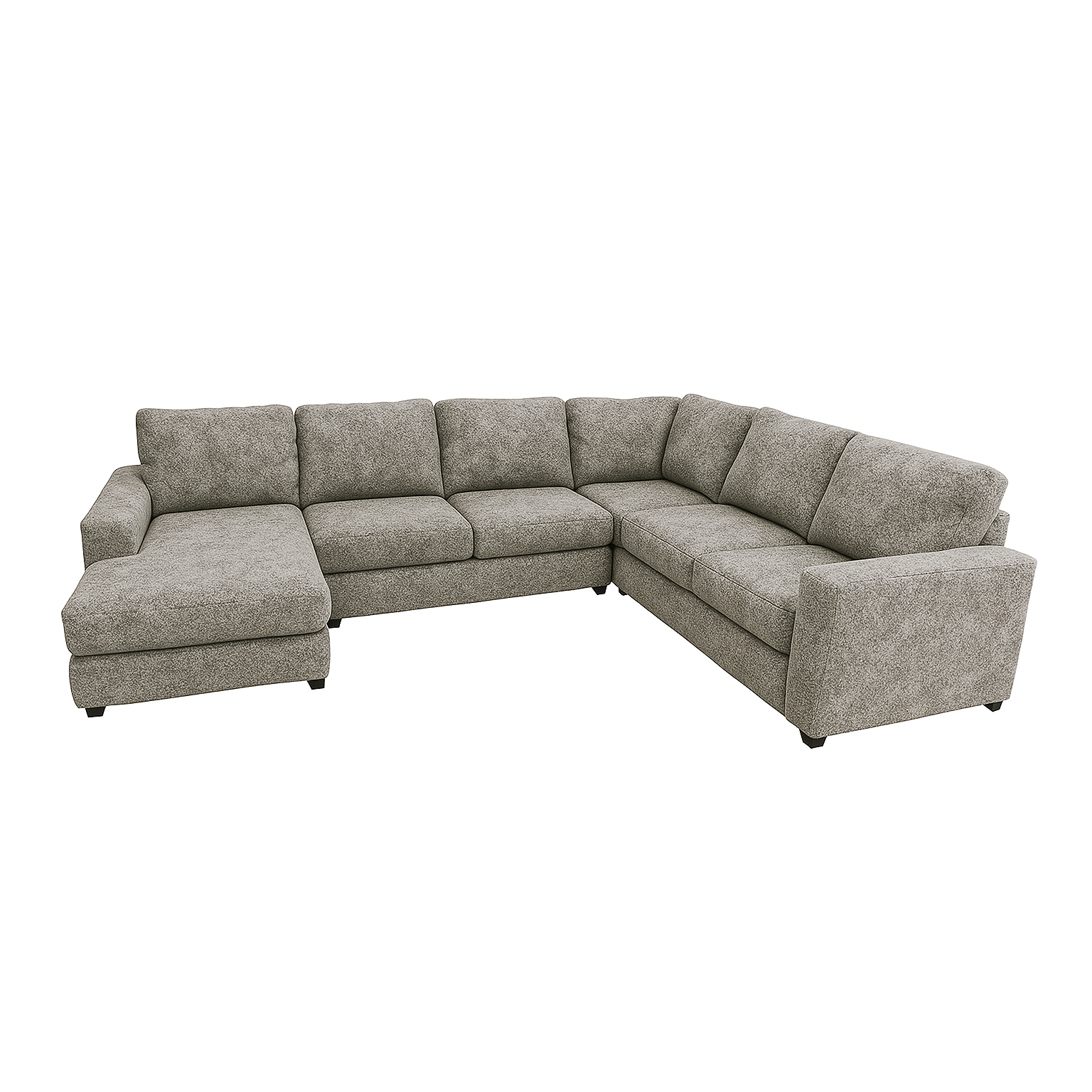 Pewter Halworth Three-Piece Sectional