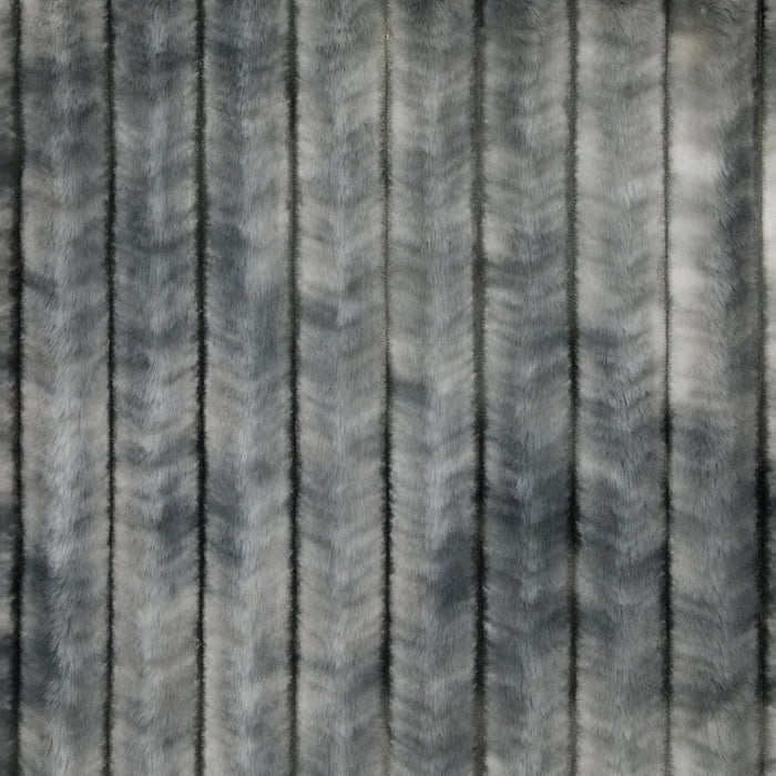 Big Wig Charcoal fabric swatch