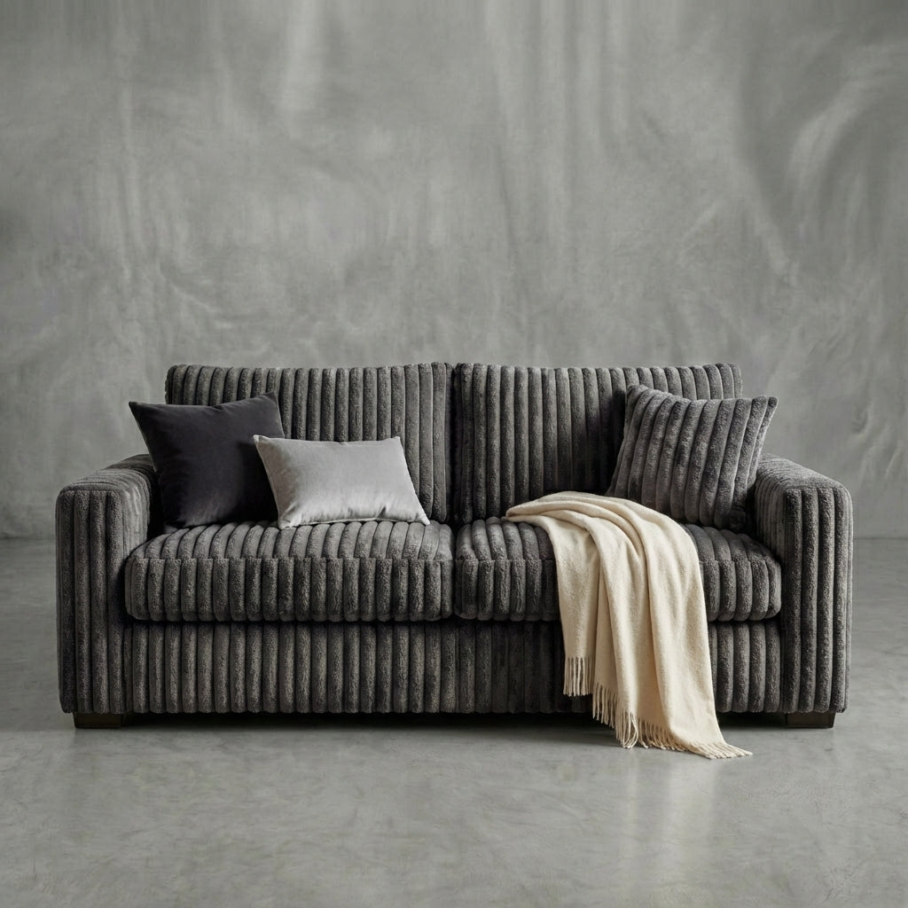 Big Wig Charcoal Sofa