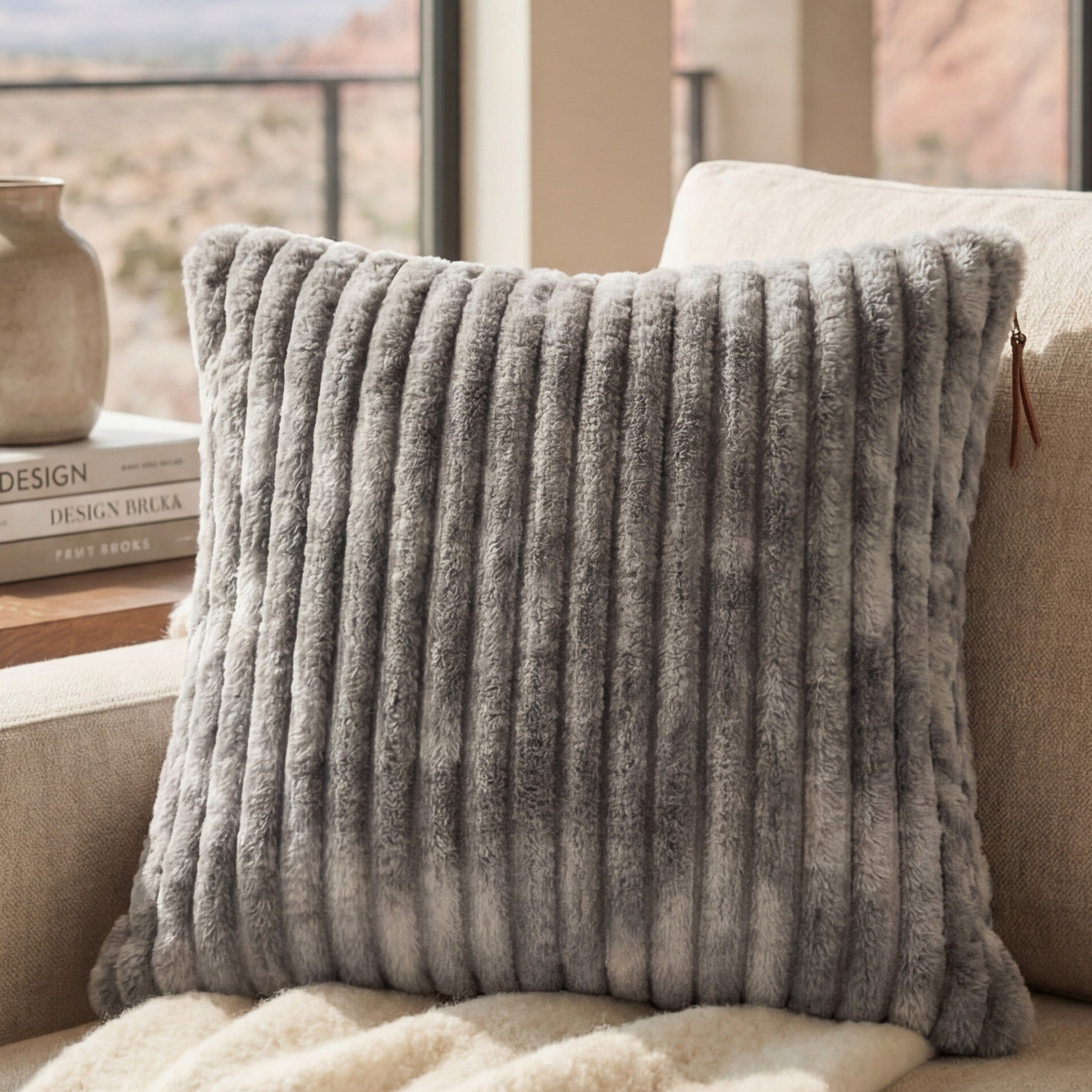 Big Wig Grey Two-Piece Sectional