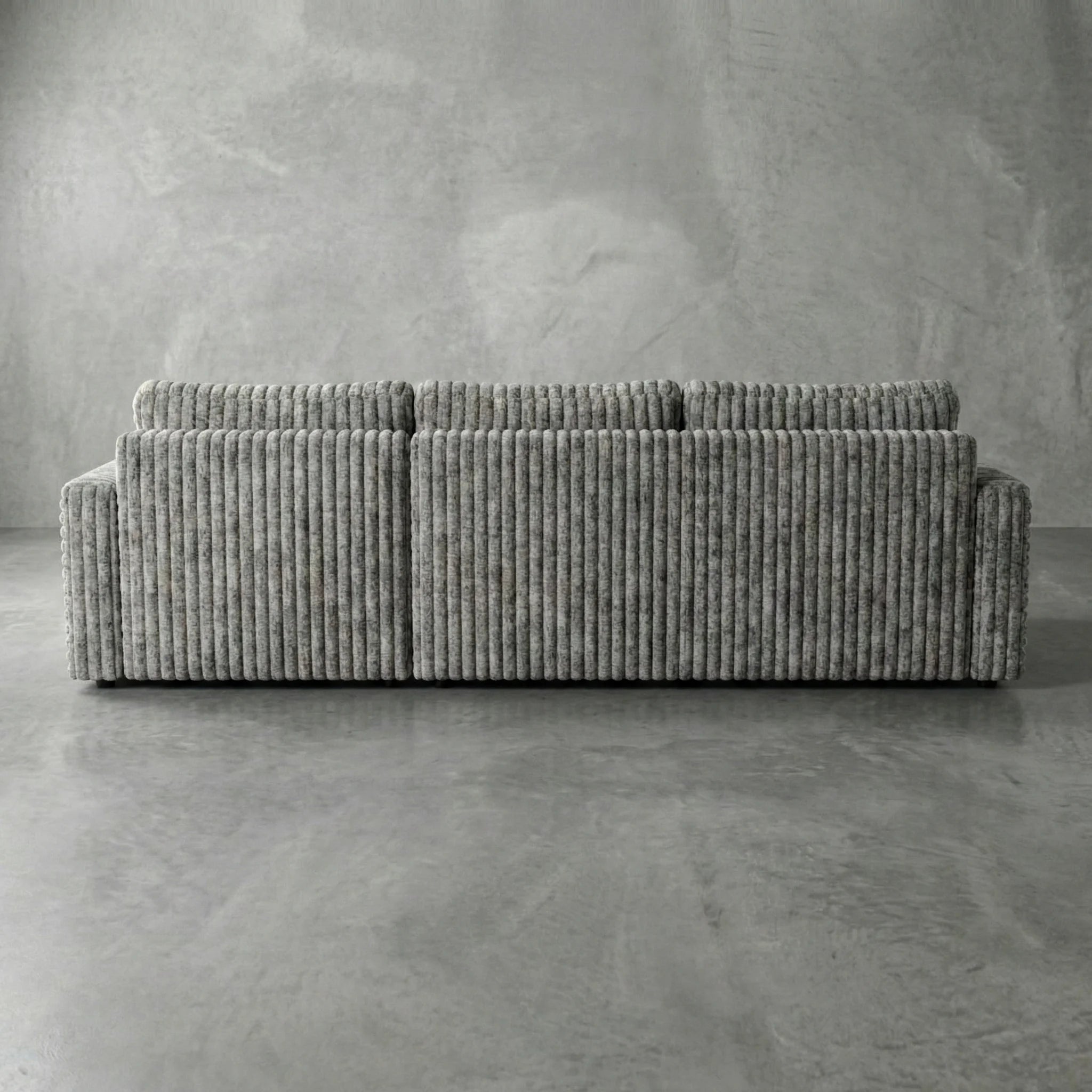 Big Wig Grey Two-Piece Chaise Sectional