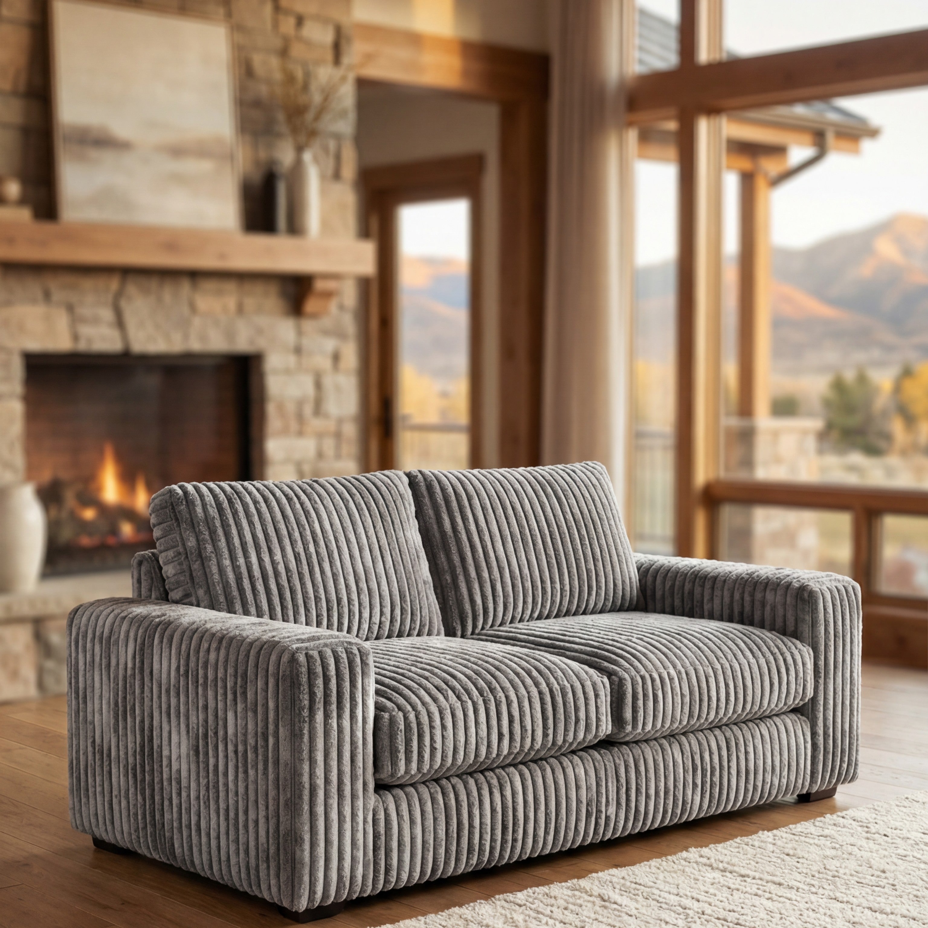 Big Wig Grey Sofa