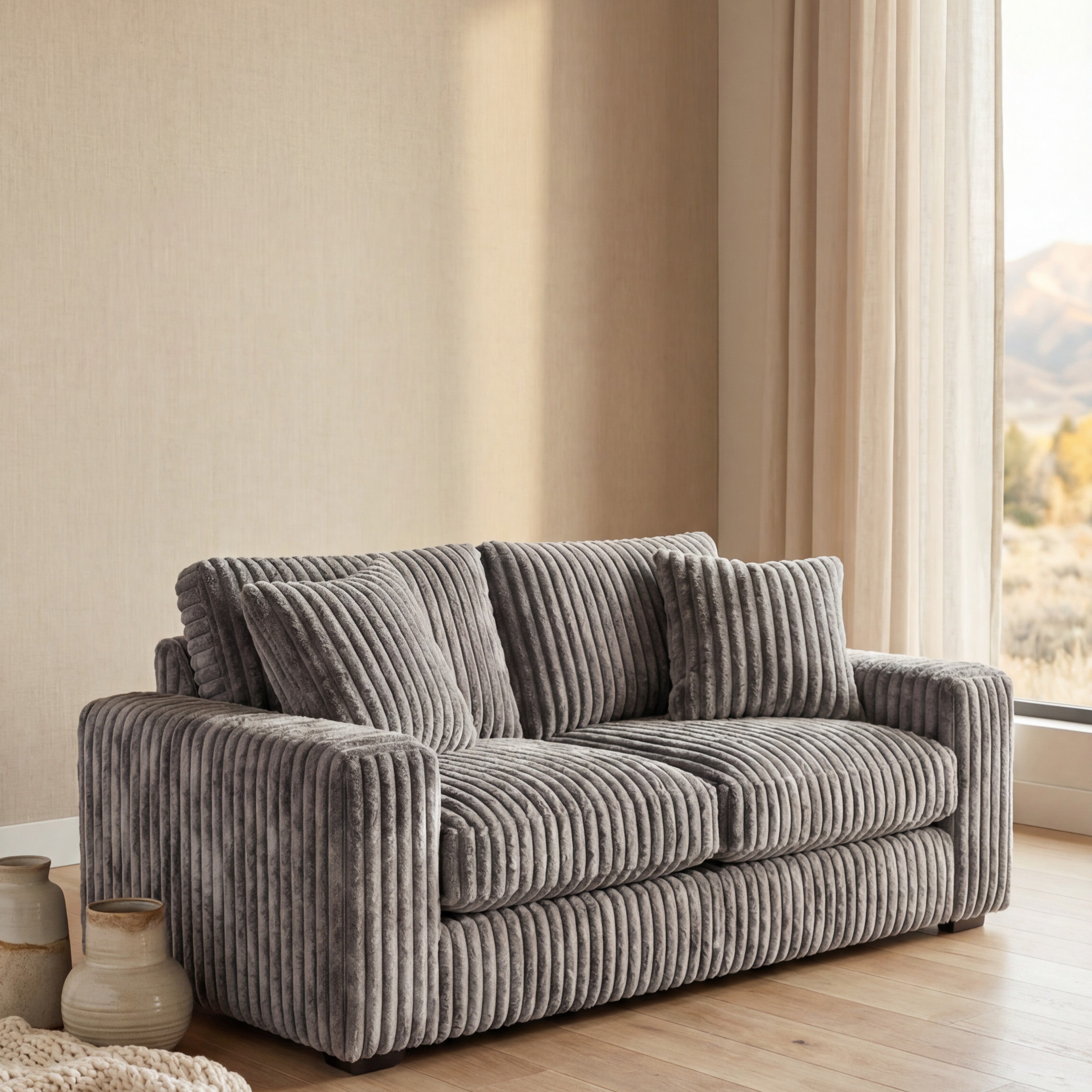 Big Wig Grey Sofa