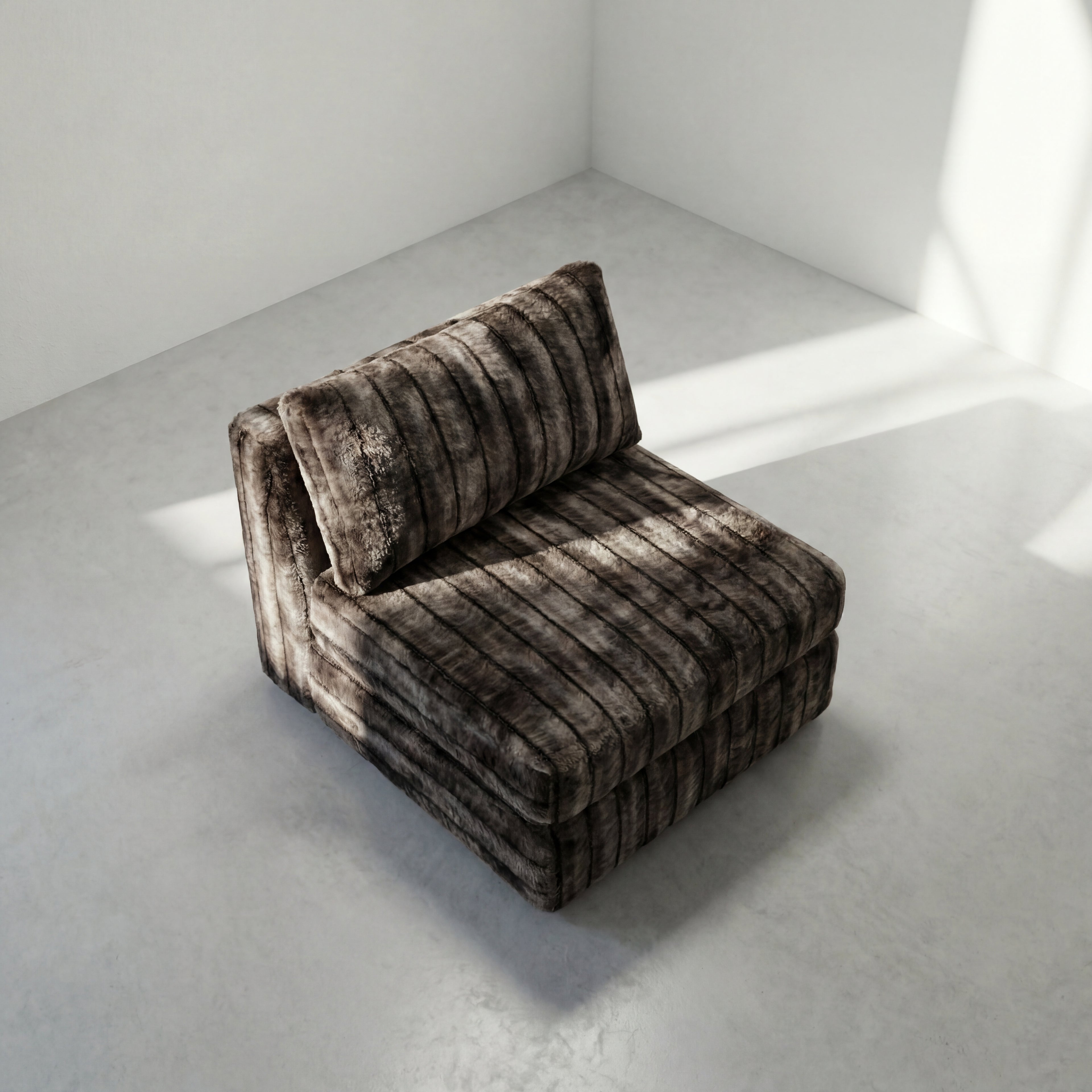 Big Wig Mocha Modular Bench