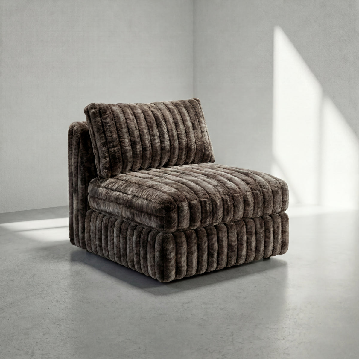 Big Wig Mocha Modular Bench