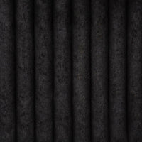 Minky Black fabric swatch