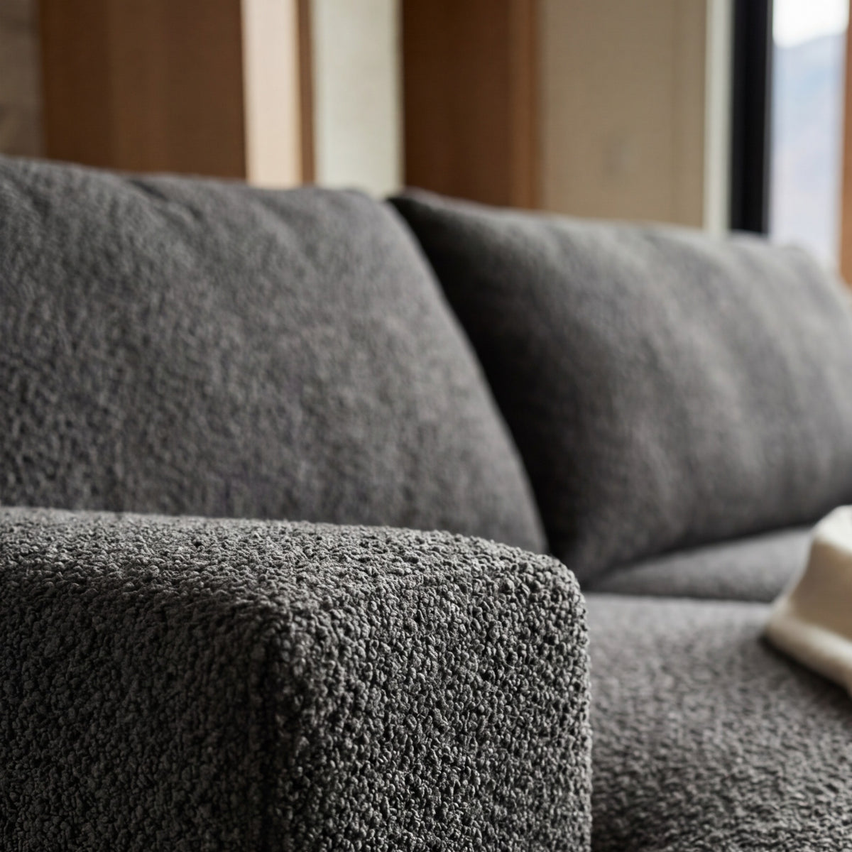 Cuddle Black Modular Bench