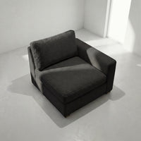 Cuddle Black Modular End