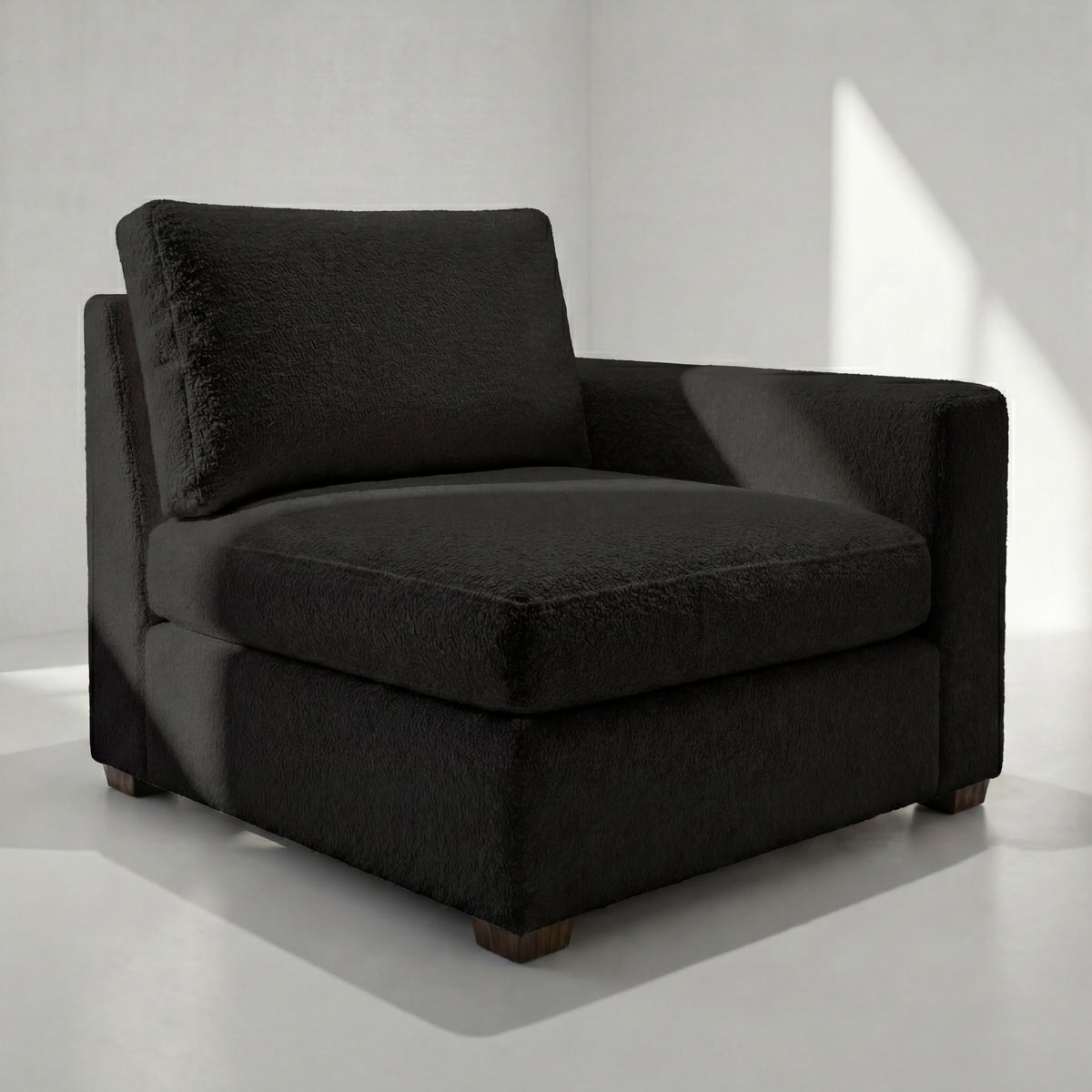 Cuddle Black Modular End