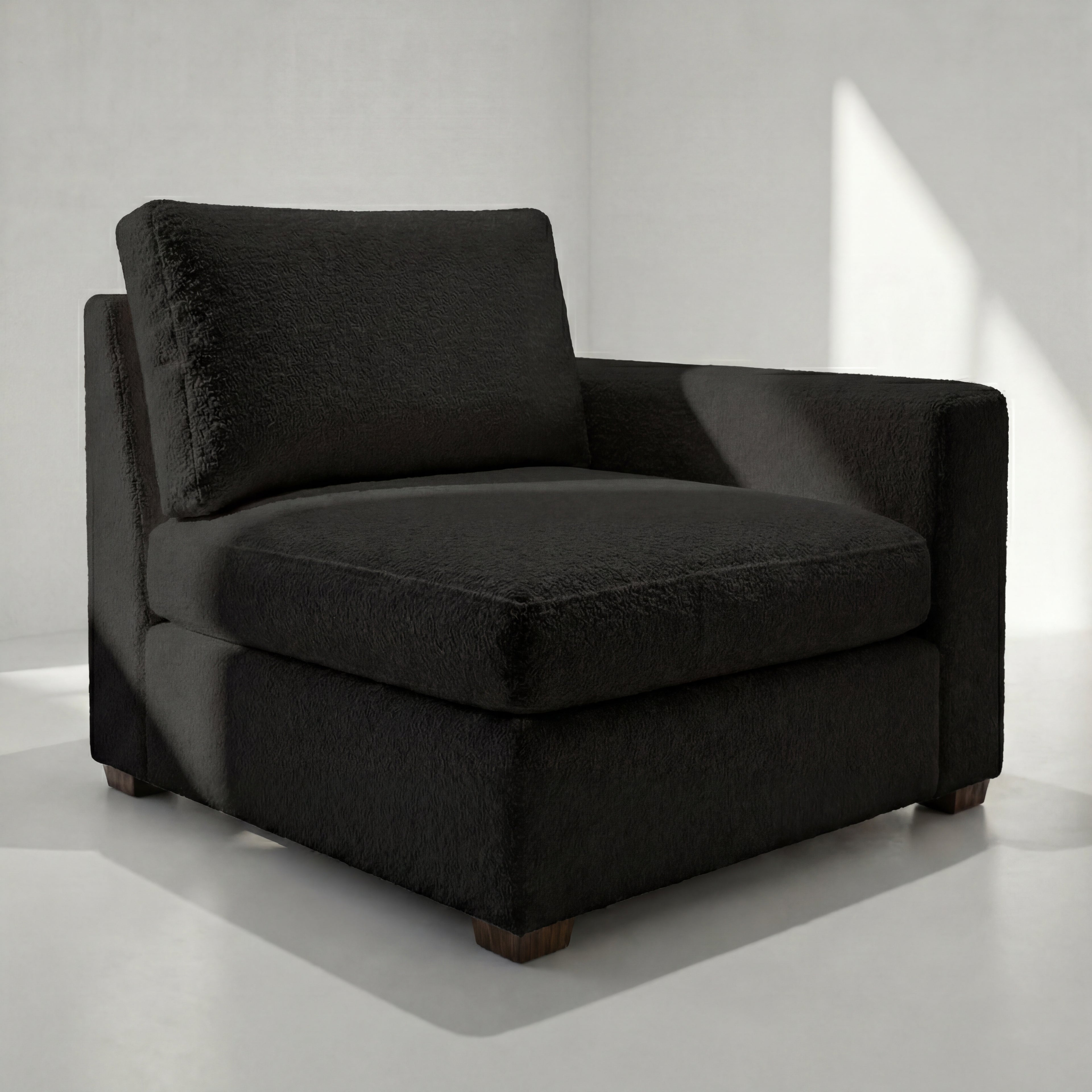 Cuddle Black Modular End