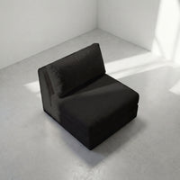 Cuddle Black Modular Bench