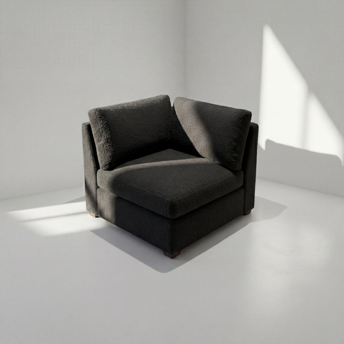 Cuddle Black Modular Corner