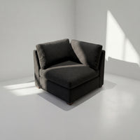 Cuddle Black Modular Corner