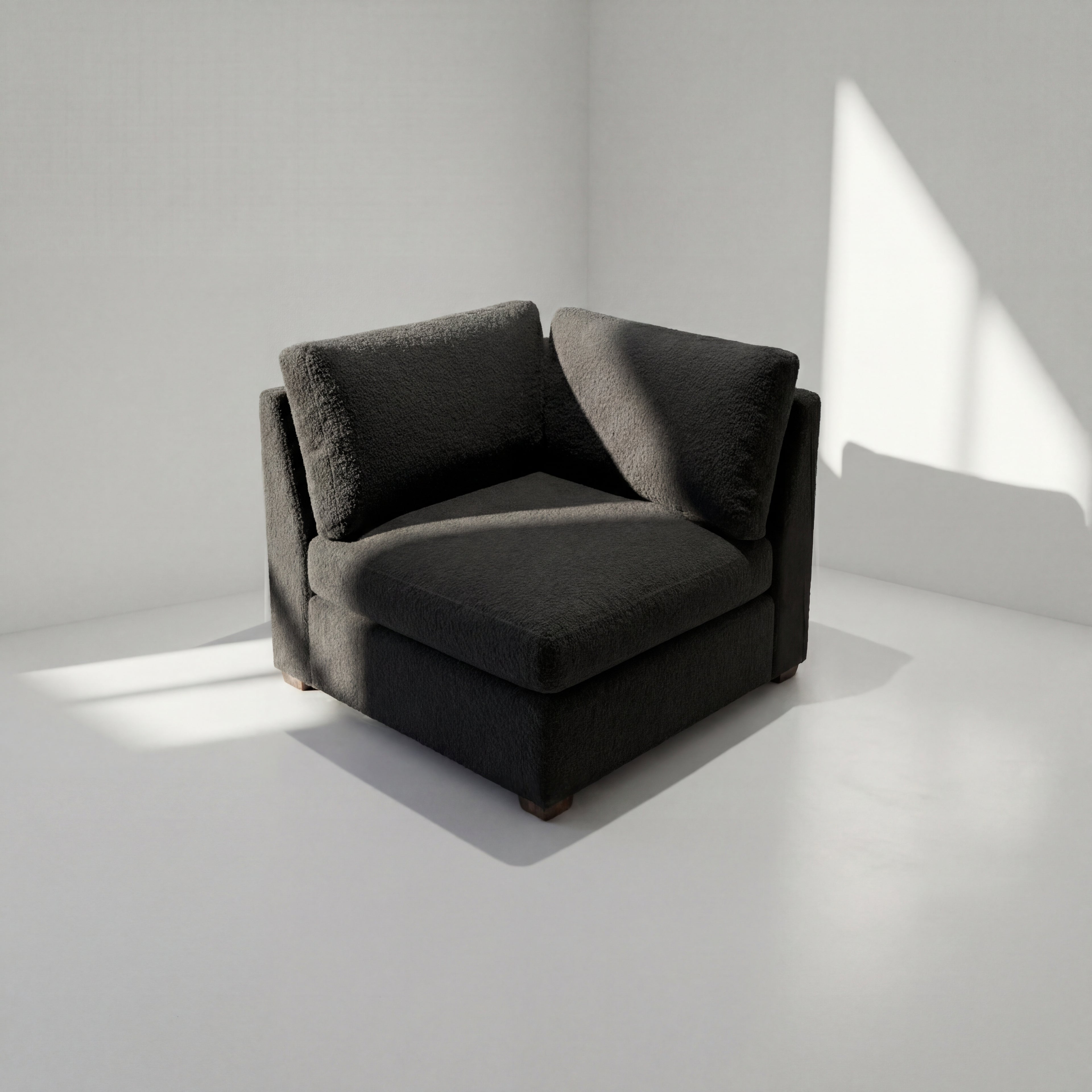 Cuddle Black Modular Corner