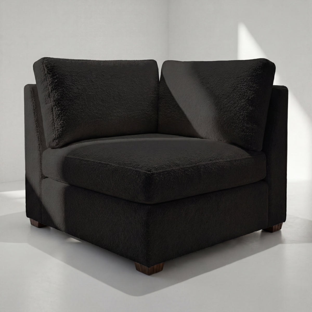 Cuddle Black Modular Corner