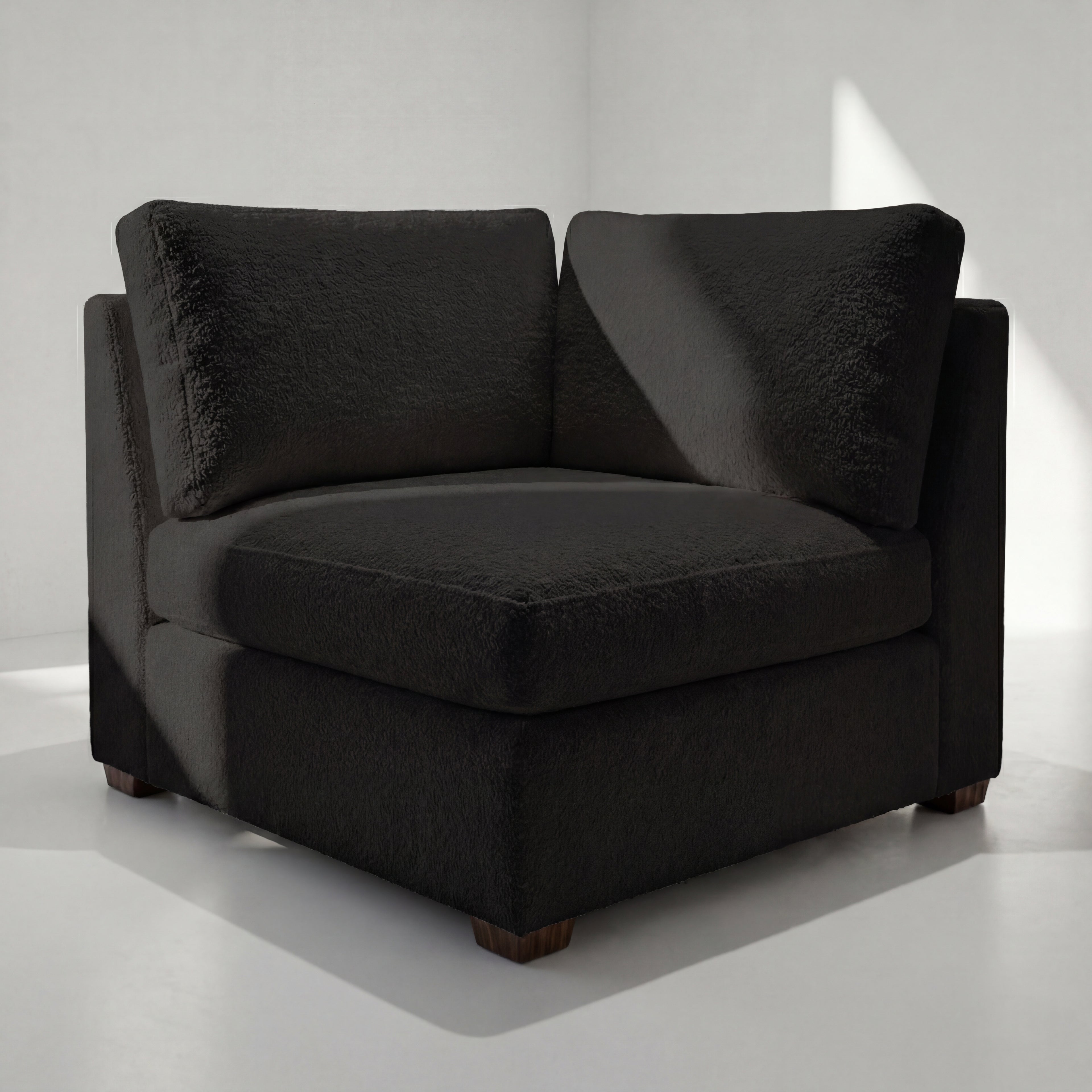 Cuddle Black Modular Corner