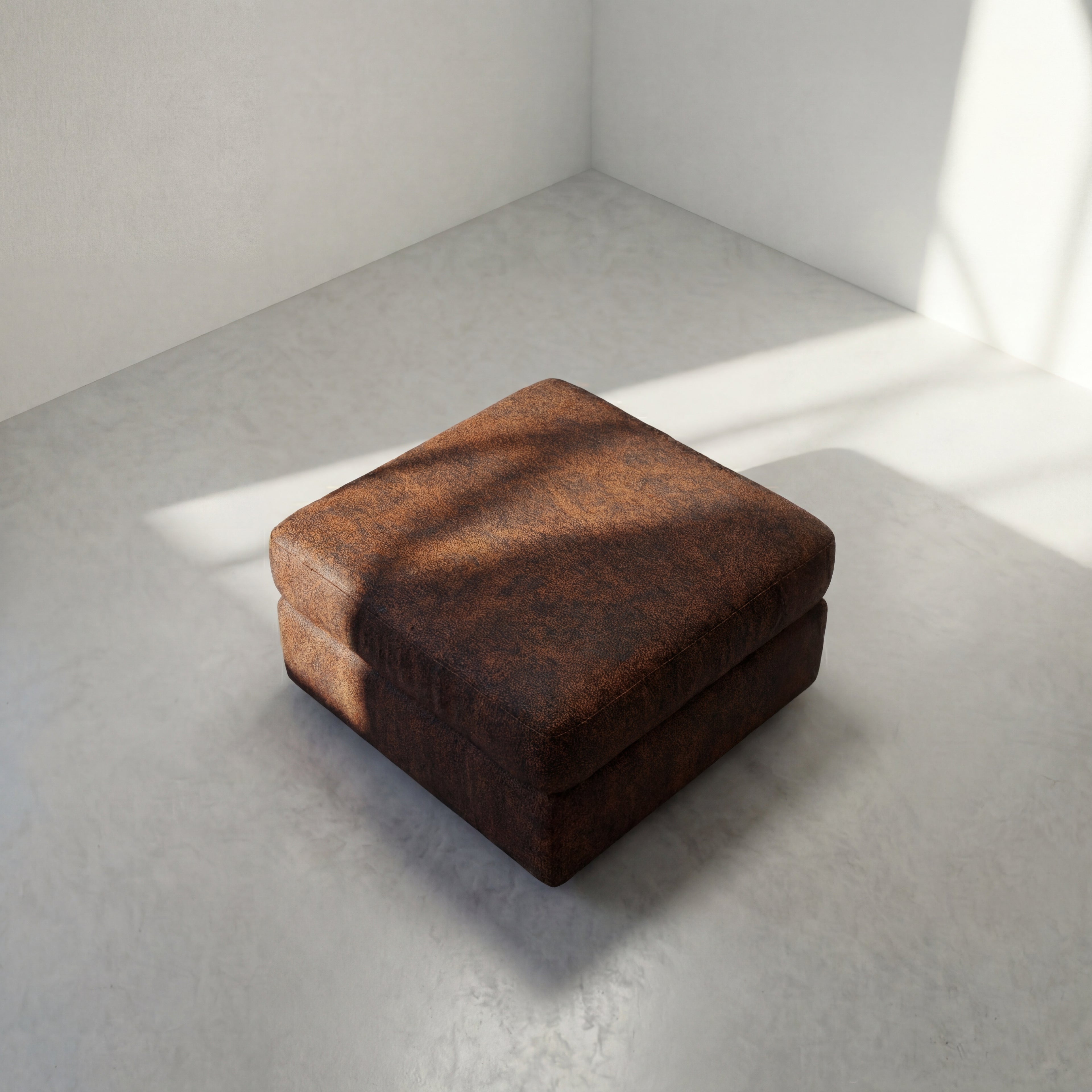 Dakota Brandy Modular Ottoman