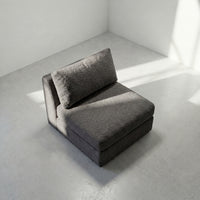 Cuddle Charcoal Modular Bench