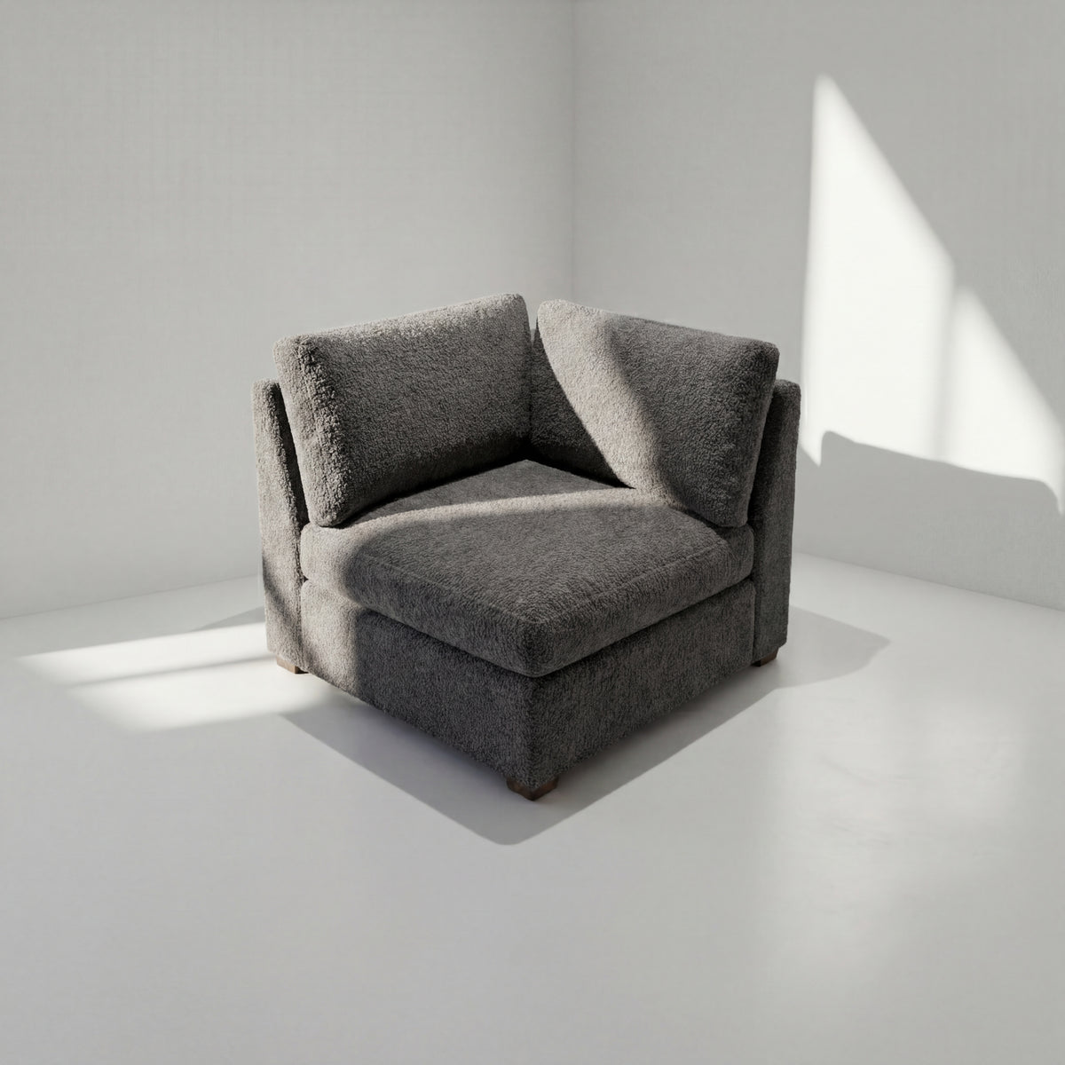 Cuddle Charcoal Modular Corner