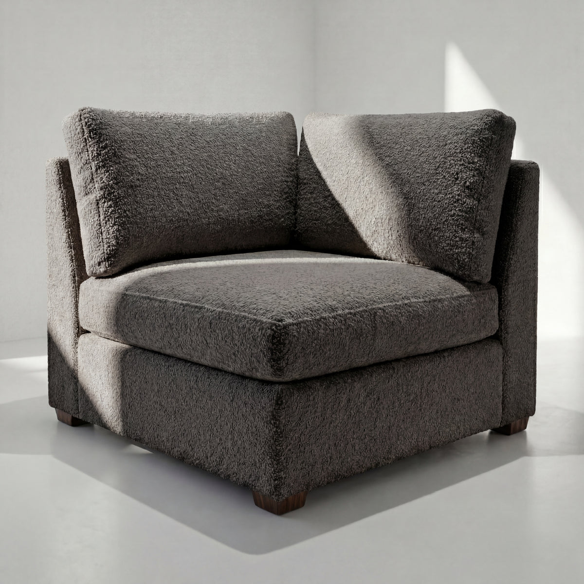 Cuddle Charcoal Modular Corner