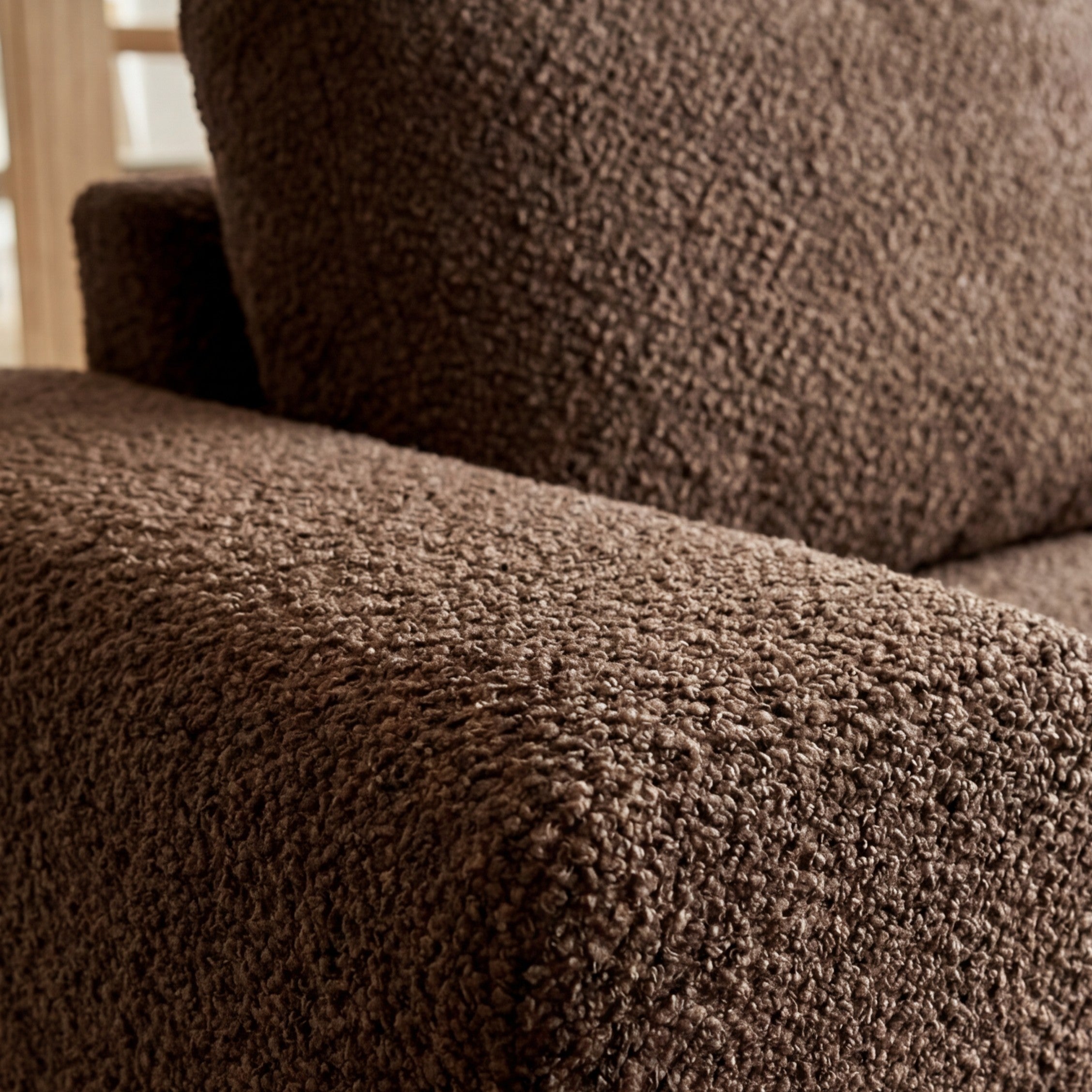 Cuddle Chocolate Three-Piece Sectional