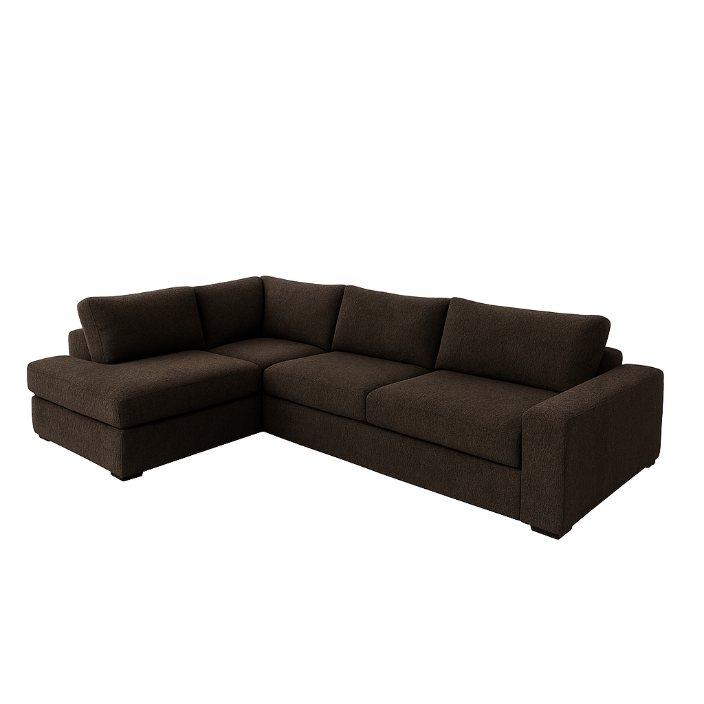 Cuddle Umber Veylo Two-Piece Sectional