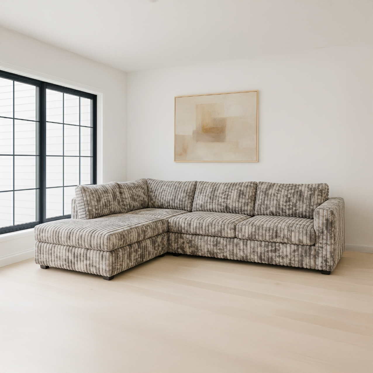 Big Wig Grey Two-Piece Sectional