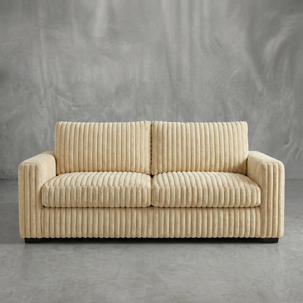 Minky Cream Sofa