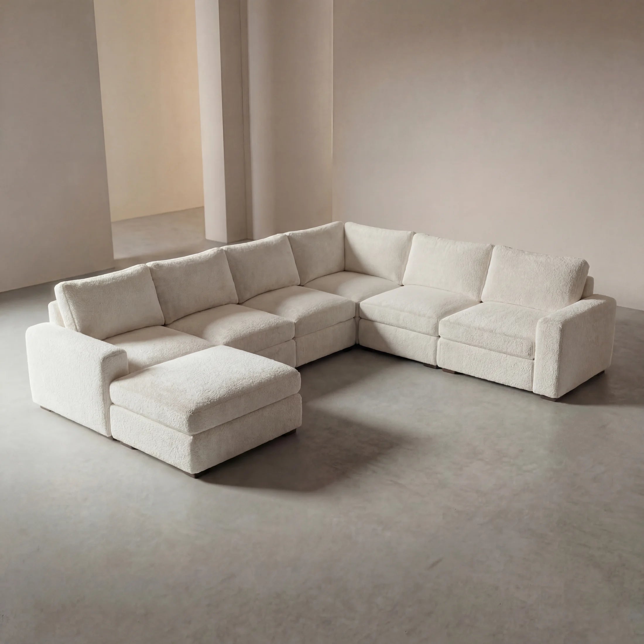 Gianna Cream Modular Corner