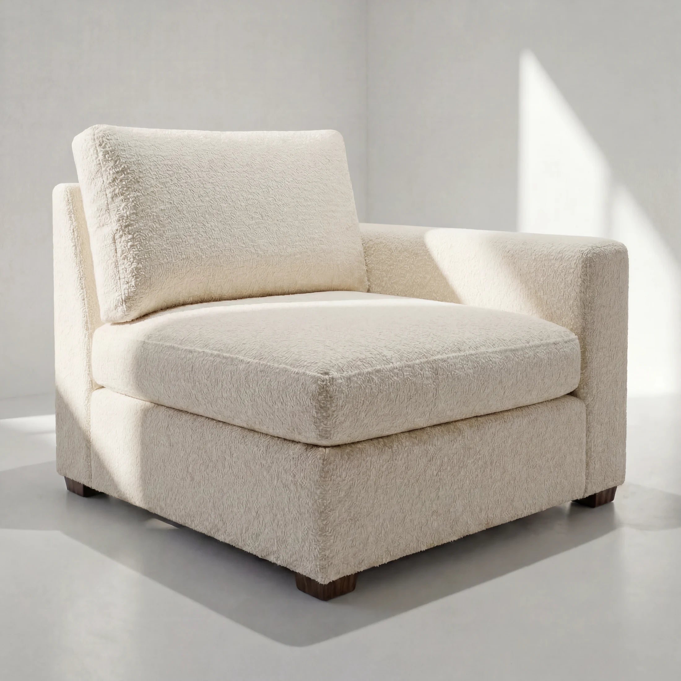 Gianna Cream Modular End