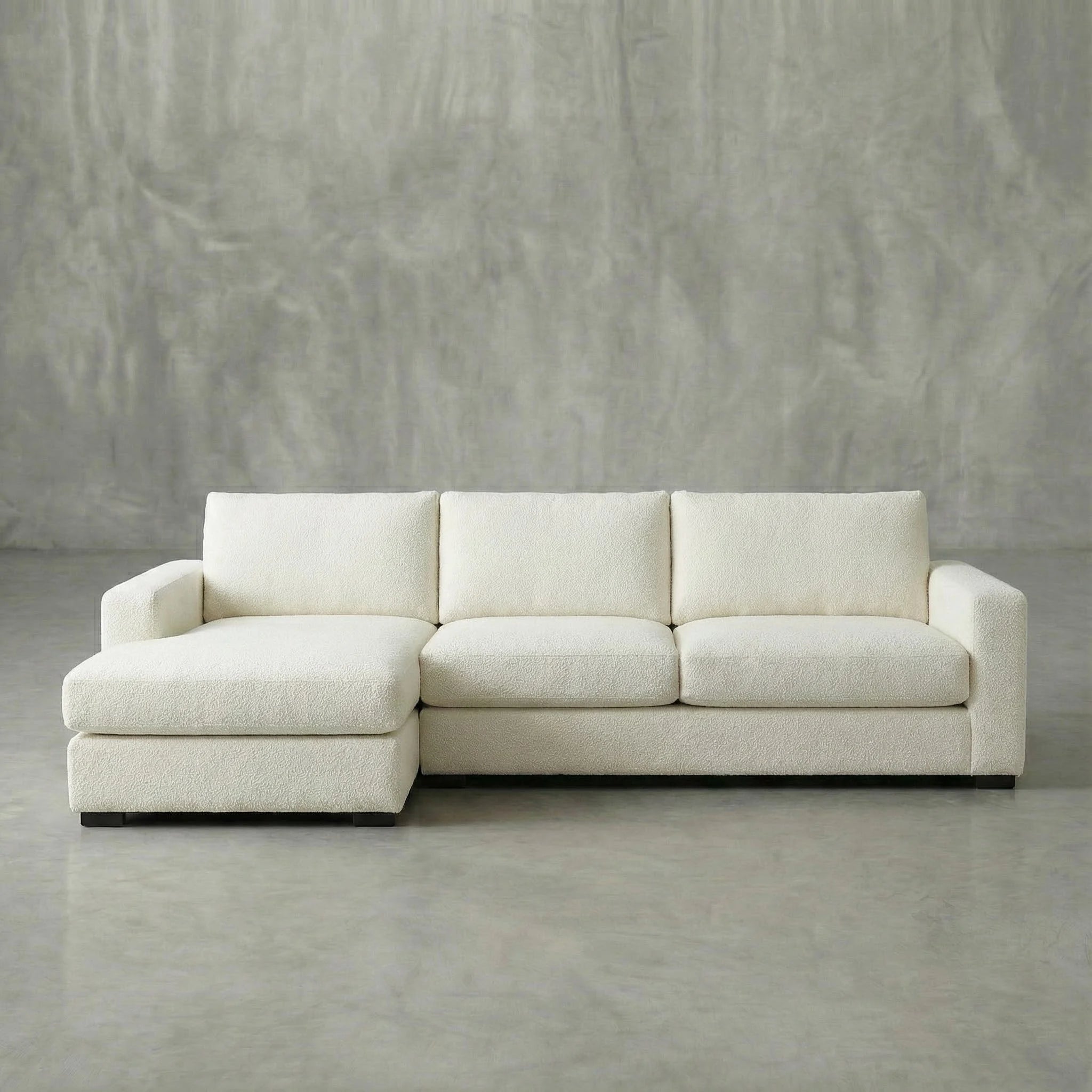 Cuddle Bone Two-Piece Chaise Sectional
